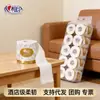 Papel higiénico en rollo con estampado de corazón, venta al por mayor, para el hogar, asequible, para hoteles, venta directa de fábrica, una generación de franqueo