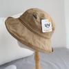 Estilo Japonês Flanging Chapéu de Pescador Japonês Proteção Solar UV Verão Feminino Proteção UV Chapéu de Sol Primavera e Outono Casual Grande Cornija Chapéu de Sol