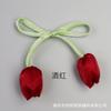 Bai Xi Estilo Moderno Coreano Estilo Pastoral Europeu e Americano Corsage Borboleta Vestido Princesa Malha Tulipa Roupas Flores Decorativas