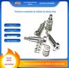 Fornecimento de fábrica placa gráfica niquelada parafuso de dissipação de calor passo parafuso de mola computador CPU parafuso de fixação do radiador