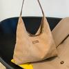 Nicho Design Bolsa de Grande Capacidade Feminina 2023 Nova Primavera Simples Casual Shoulder Tote Bag Moda Bolsa Axila