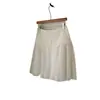 Altamente Recomendado! Saia de Verão Feminina com Patchwork de Renda, Rejuvenescedora, Cor Sólida, Versátil, Elegante e Estilosa, Saia Curta