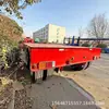 Fabricante-Remolque Semirremolque de Plataforma Baja Desmontable Personalizado con Tres Ejes y Seis Ruedas para Transportar Artículos Grandes