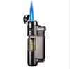 BK863 portátil plástico metal único direto perfuração à prova de vento inflável isqueiro soldagem charuto moxabustão alta temperatura pequena pistola de soldagem
