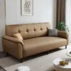 Sofá de Couro Arranhado por Gato Sala de Estar Sofá de Couro Arranhado por Gato Quarto de Aluguel Escritório Sofá-Cama Dobrável Multifuncional de Uso Duplo Tudo-em-Um