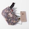 Novo Estilo De Cosmética Bolsa Feminina Comércio Exterior Estilo Coreano Floral Lavagem Bolsa Portátil À Prova D' Água Algodão Armazenamento Bolsa Grande Capacidade De Viagem