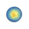 Broche Europeu e Americano Personalidade Criativa Forma de Estrela de Cinco Pontas Dourada Transfronteiriço Desenho Animado Simples Metálico Peculiar Acessórios Insígnias Atacado
