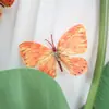 Dia dos Namorados Borboletas Artificiais Mini Borboletas Coloridas Decorações de Parede com Borboletas Decoração de Fundo para Casamento Borboletas Falsas de Seda Venda por Atacado