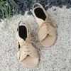 Zapatos Planos Estilo Bosque Versátiles de Moda Estilo Birkenstock con Punta Abierta Nuevos Verano y Otoño 2025 Sandalias Romanas con Cordones Estilo Retro Francés para Mujer