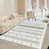 Alfombra de Sala de Estar Estilo Marroquí Transfronteriza, Resistente a Manchas, Fácil de Cuidar, Lavable, Alfombra Plegable, Alfombra Antideslizante para Uso Doméstico, Venta al por Mayor
