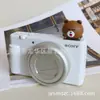Boneca de Desenho Animado flash de câmera de silicone estéreo sapata à prova de poeira capa protetora universal adequada para Canon Sony Fuji