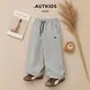 Pantalones deportivos casuales de color liso para niños y niñas, pantalones casuales, para niños pequeños y medianos, pantalones de chándal, nueva colección de otoño 2026, pantalones largos, versátiles