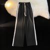 Pantalones casuales de marca de moda para hombre, pantalones casuales deportivos holgados de marca de moda juvenil japonesa, fáciles de combinar.