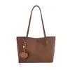 Bolsa Tote Feminina Grande Capacidade Estilo Coreano 2026 Transfronteiriça Bolsa de Ombro Casual para o Dia a Dia Moda