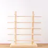 Soporte de Exhibición para Gafas de Madera Maciza, Estante de Almacenamiento para Tienda de Gafas, Accesorios de Decoración para Exhibición, Soporte para Gafas de Sol, Soporte para Gafas