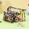Bolsa Cosmética Impermeável Transparente de PVC Conjunto de Três Peças Viagem Portátil Bolsa de Armazenamento para Lavagem Bolsa Clutch Multiuso