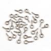 Tornillos de ojo de oveja pintados de metal, Tornillos de cuerno de oveja pintados en spray de colores, Tornillos autorroscantes, Piezas de accesorios para bricolaje, Colgantes para llaveros