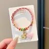 Pulsera con Colgante de Zongzi para Niños DIY Ajustable Festival del Bote del Dragón Cuerda Colorida 2026 Nueva Pulsera del Festival del Bote del Dragón Venta al por Mayor para Puestos de Mercado