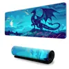 Mouse Pad para Jogos Estilo E-Sports Borda Travada Oversized para Meninos Teclado de Computador Grande Pad Espessado Antiderrapante