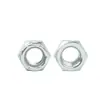 Tuercas Hexagonales de Nylon Galvanizadas Estándar Británico y Americano, Tuercas Antiaflojantes de Nylon Estándar Americano, Rosca Fina Unf / Rosca Gruesa Unc