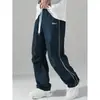Comércio Exterior Transfronteiriço Mais Vendido Calças de Caminhada Retrô Masculinas Calças Esportivas Casuais Estilo Hong Kong Soltas Retas Atacado em Estoque