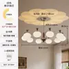 Luminária de sala de estar vintage estilo francês, lustre de caqui, novo modelo 2026, luminária de teto de designer retrô para hall, iluminação de alta qualidade ultra brilhante