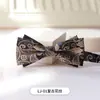 Pajarita para Hombre Boda Novio Padrino Banquete Fiesta Cabeza Plana Pajarita Vestido Formal Casual Negocios Caballero Doble Corbata