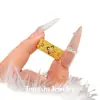 Nuevo anillo de trébol de encaje estilo chino Buccellati para mujer, con una elegancia de estilo nacional, lujo ligero de nicho y una sensación de alta gama, con un diseño abierto