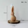 Vela Perfumada de Ovo de Páscoa Transfronteiriça Atmosfera Presente de Feriado Vela Redonda Vela
