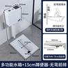 Guangdong Modelo Delgado con Curva 20cm 18cm Sin Curva 15cm 13cm Tipo Sifón Tubería Grande Inodoro de Sentadilla Venta al por Mayor