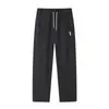 NASA ABOUT Más Pantalones Casuales Gruesos de Terciopelo para Hombre Invierno 2026 Nuevos Pantalones de Pierna Recta Sueltos Pantalones de Chándal de Pierna Ancha Primavera y Otoño