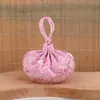 Festival del Bote del Dragón estilo antiguo portátil halter pelo fetal monedero colgante accesorios Hanfu bordado brocado bolsita bolsita bolsita vacía