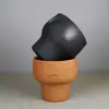 Maceta de barro rojo, cerámica rústica y fresca, maceta estilo coreano, maceta en relieve, transpirable, resistente a altas temperaturas, engrosada, adecuada para jardinería de suculentas