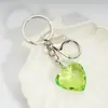 Chaveiro Pingente Coração de Cristal Sintético Acrílico Coração de Pêssego Formato de Coração para Bolsa Transparente Amazon Transfronteiriço