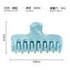 Nuevo Pasador de Acetato Espeso de Jin Hao, Pinza de Tiburón Simple Lisa Grande para el Cabello de Mujer, Accesorio para el Cabello