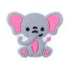 Fábrica em estoque contas de silicone Apple animal de desenho animado vaca contas soltas DIY manual caneta de contas contas de silicone atacado