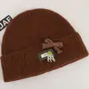 Gorro de punto de mezcla de lana estilo coreano, gorro de invierno cálido que cubre las orejas, suave y cómodo, gorro de punto coreano minimalista y versátil