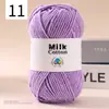 Ovillo de Hilo de Algodón Leche de 5 Hebras DIY Suéter para Muñeca Bufanda Sombrero Hilo de Algodón Algodón Material Transparente Fabricante de Hilo Venta al por Mayor
