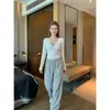 Top de Cadena de Diamantes con Cuello en V Puro y Atractivo que Revela la Clavícula, Adelgaza la Cintura, Diseño de Manga Larga, Camiseta Versátil y Ajustada para Mujer en Invierno
