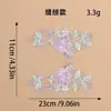 Nuevos parches florales bordados a máquina en estilo antiguo para Hanfu, cheongsams, chaquetas de mezclilla y decoración de bolsos Parches DIY