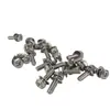Tornillo de Acero Inoxidable 304 Hexagonal Externo de Cruz Cabeza Empotrada Cabeza Plana Arandela de Resorte para Máquina Juego Combinado de Tres Piezas Equipo Mecánico
