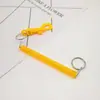 En stock de fábrica directo Cuerda de resorte de plástico EVA hebilla de resorte color cuerda de resorte transparente llavero de resorte