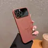 Adecuado para Funda de Teléfono iPhone 17 Pro Max, Modelo Nuevo con Ventana Grande, 16 Acabado Mate Similar a la Piel, 14 Sensación de Alta Gama, 15Pm Atracción Magnética