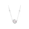 Collar de Lujo Ligero de Diseño Nicho Inspirado en Estrellas para Mujer, Cadena para Clavícula de Influencer de Tiktok para Verano