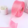 Acessório de Cabelo DIY Fita de Lã 6cm de Largura 50 Jardas de Comprimento Fio Franzido Fio Crepe Fita de Laço Tule Enrugado Metabo