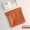 Bolsa de almacenamiento para cable de datos de sobre rojo para la boca Cable de carga Cable de datos Cierre automático apretado Portátil Universal mini monedero