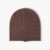 Gorro tejido con patrón calado estilo japonés para mujer, otoño e invierno, cachemir sintético, transpirable, cálido, a prueba de viento, plegable, casual, gorro versátil