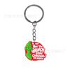 Chaveiro Fofo de Boneco de Neve de Natal Cartoon Chaveiro Pingente de Carro Joia para Pendurar em Mochila Pequeno Presente em estoque Atacado