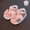 Sandálias para Bebês de 3-6 a 12 Meses, Sapatos Leves para Caminhada com Solado Macio, Malha de Verão