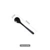 304 aço inoxidável doméstico japonês salgueiro folha conceito fosco preto faca bife e garfo colher western food tableware bolo garfo
